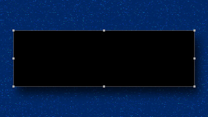 Browser interface. Website window mockup, internet screen frame, browser tab on Glitch noise static television VFX. Visual video effects stripes background, CRT tv screen no signal glitch effect