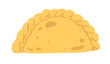 Vector illustration of patty pie empanada 