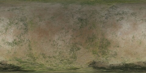 Wall Mural - The texture of the stone. Planetoid. HDRI. equidistant projection. Spherical panorama. panorama 360. environment map, 3D rendering