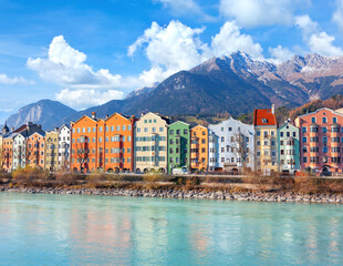 Wall Mural - Innsbruck cityscape, Austria