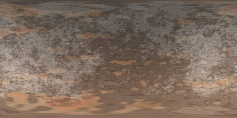 Wall Mural - The texture of the stone. Planetoid. HDRI. equidistant projection. Spherical panorama. panorama 360. environment map, 3D rendering