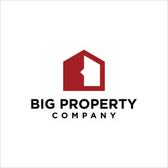 Wall Mural - property company logo design vector