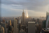 Fototapeta  - Sunset on New-York