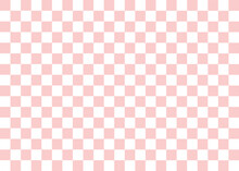Vector Background  Pink Checkerboard Abstract Seamless Pattern Popular Grid Pattern Print On The Wall Or The Tablecloth.