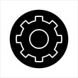 © Rahmad - vector illustration setting icon isolated, on a white background.