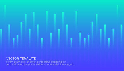 Wall Mural - the modern business background with lines gradient. vector, 2022