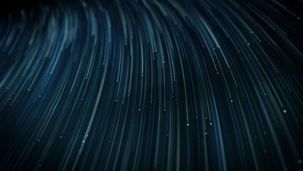 Wall Mural - abstract swirling and flowing lines background/ 4k animation of an abstract wallpaper technology bac
