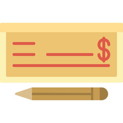 Poster - Money Check Icon