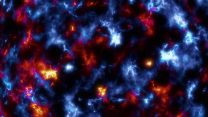 Wall Mural - Abstract plasma surface of bunches of energy.