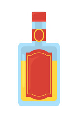 Wall Mural - tequila bottle icon