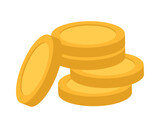 Fototapeta Zwierzęta - money coins icon