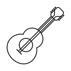 Poster - guitar instrument icon