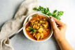 © ADDICTIVE STOCK - Georgian dish Souzi served in the bowl
