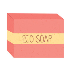 Poster - eco soap icon