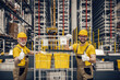 © ivanko80 - Warehouse workers talking about logistics and distribution