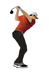 Poster - backswing