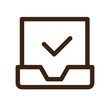 © Blacker Studio - check computer data hook notebook icon
