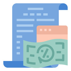 Sticker - back taxes icon