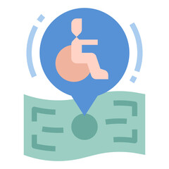 Sticker - disabled icon