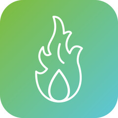 Sticker - Fire Icon Style