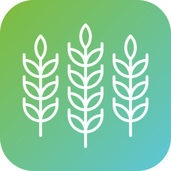 Poster - Wheat Icon Style