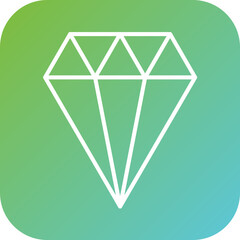 Poster - Diamond Icon Style