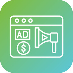 Sticker - Programmatic Media Buy Icon Style