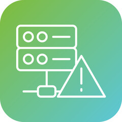 Poster - Database Alert Icon Style