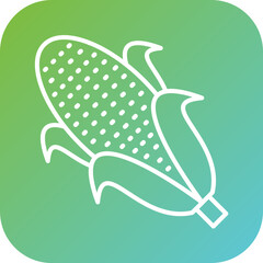 Sticker - Corn Icon Style