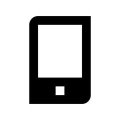 Canvas Print - Mobile Phone Flat Vector Icon