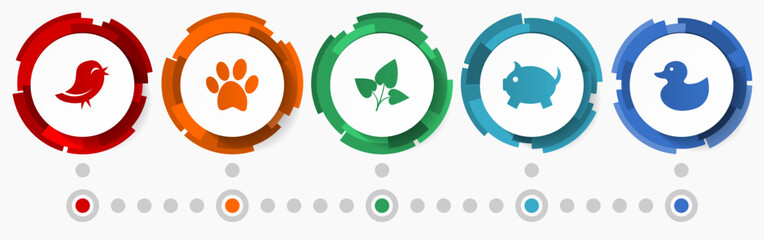 Environment concept vector icons