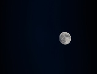 Sticker - Scenic view of the moon in the night sky