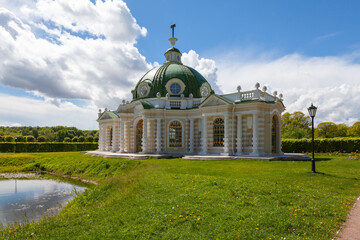 Wall Mural - Grotto pavilion in Kuskovo park. Moscow, Russia