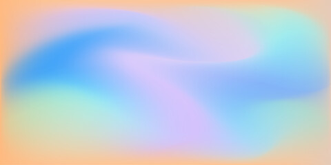 Wall Mural - Abstract blurred gradient mesh background in bright colors. Vector colorful smooth illustrations