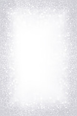Wall Mural - Silver white glitter sparkle diamond background or winter bling sparkle