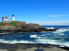 Nubble Lighthouse In York, Maine