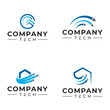 Fiber cable technology logo