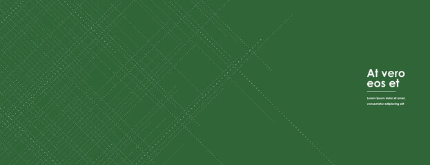 Aufkleber - White dotted line on color background. Vector design element template sign symbol