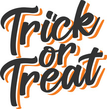 Trick Or Treat Text, Halloween Sign, Happy Halloween Text, Happy Halloween Background, Gooey Text, Creepy Halloween Text, Holiday Card, Vector Illustration Background
