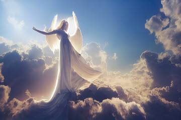 Wall Mural - angel in heaven