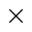 © OLIVEIA - Close icon vector illustration. Delete sign and symbol. cross sign