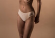 © Erika - female body in lingerie. Fit body woman. Sexy sexual woman. Sensuality. Photo. Model.