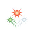© djvstock - fireworks celebration icon