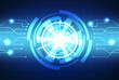 © Background_GG - Abstract futuristic digital technology background, Cyber Technology background
