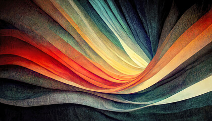 Wall Mural - Abstract gradient wallpaper background header illustration