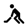 © creativestall - Hockey Player Vector Icon