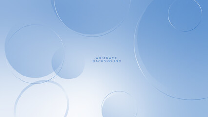 Wall Mural - Modern abstract white and blue minimal background with business and corporate concept