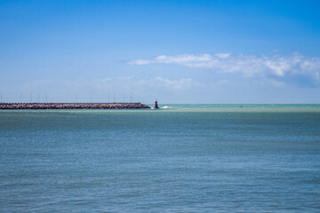 Wall Mural - View of the Reis Magos lighthouse
