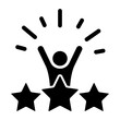 Self-Confidence icon. Confidence icon from life skills, illustration.