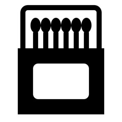 Sticker - match light icon